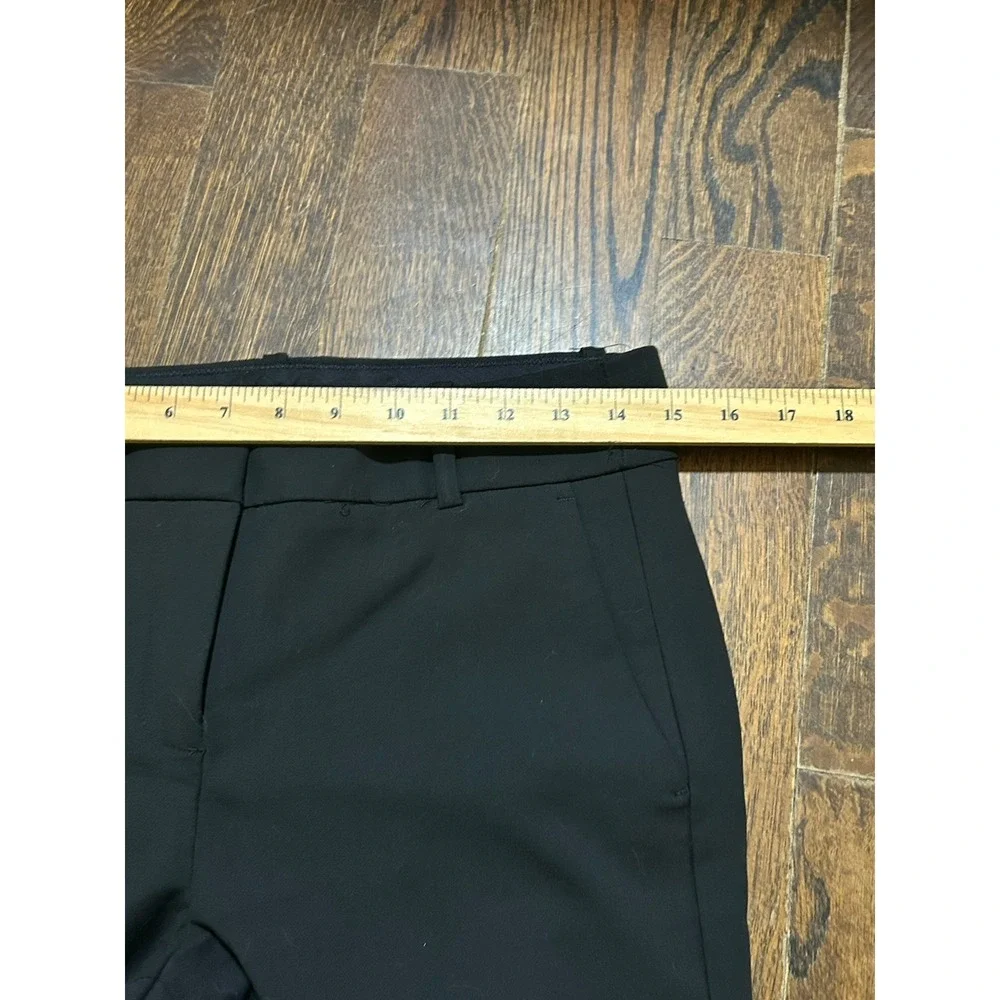 J.Crew woman's cropped stretch dress pants size 6 Black